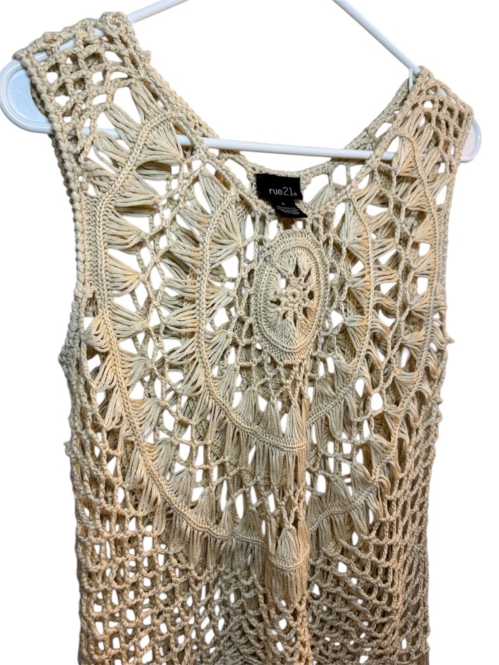 Rue 21 Crochet Top - Picture 4 of 7